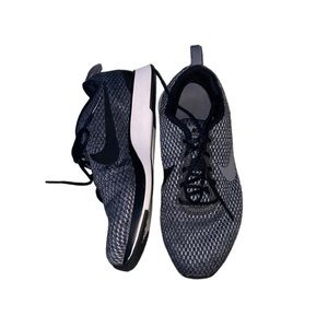 Nike Dualtone Racer Running Gray Exercise Tennis Shoes